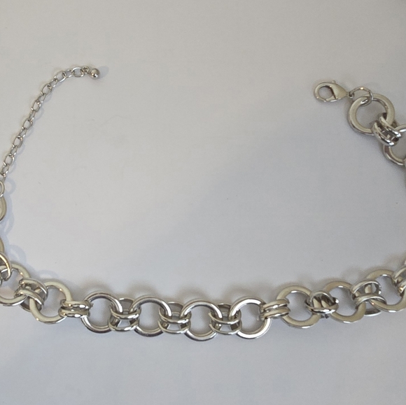 SILVER TONE NECKLACE MOBIUS, Gift Boxed #4 - Picture 9 of 12